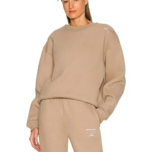 Revolve ATOIR SPORTSCLUB The Reset Jumper in Taupe Tan Crewneck Sweatshirt